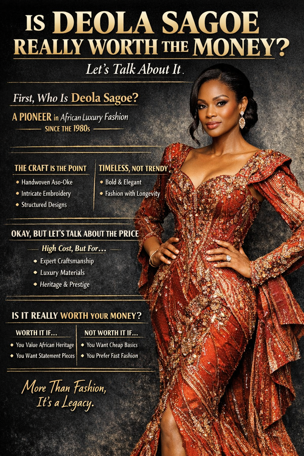 Deola Sagoe: A Luxury African Fashion Brand Worth the Investment