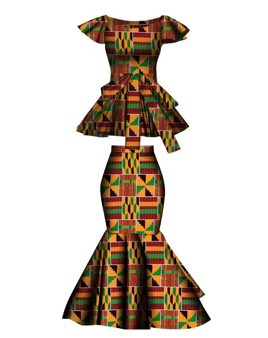 Stunning African Print Dress 