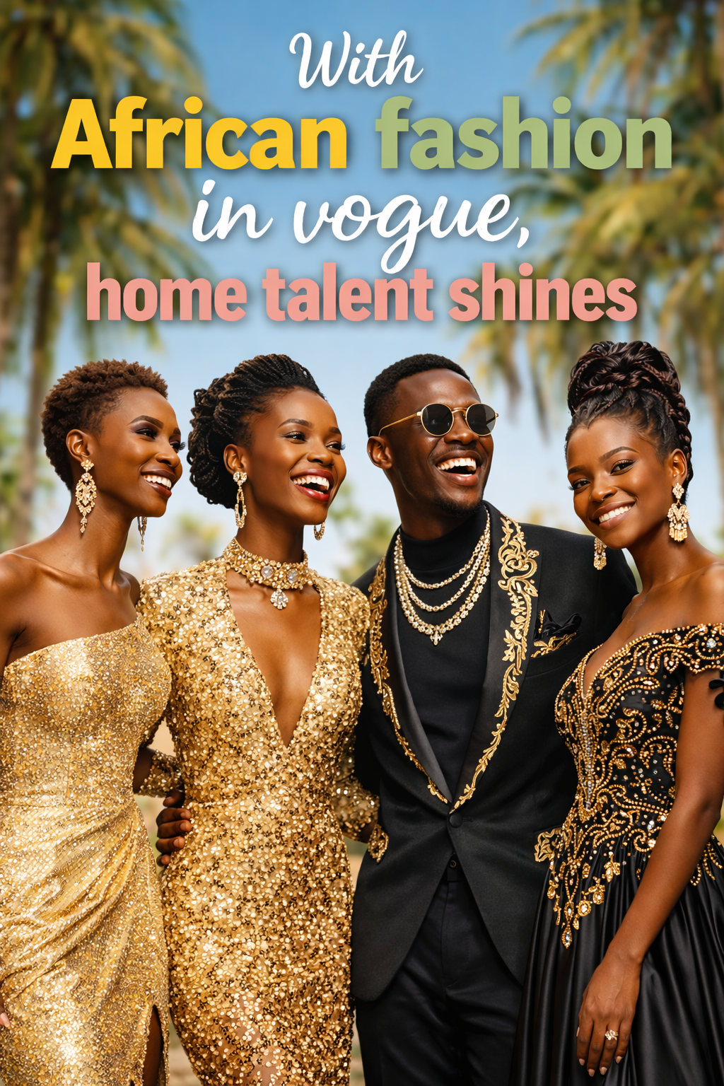 With African fashion in vogue, home talent are finally getting their shine