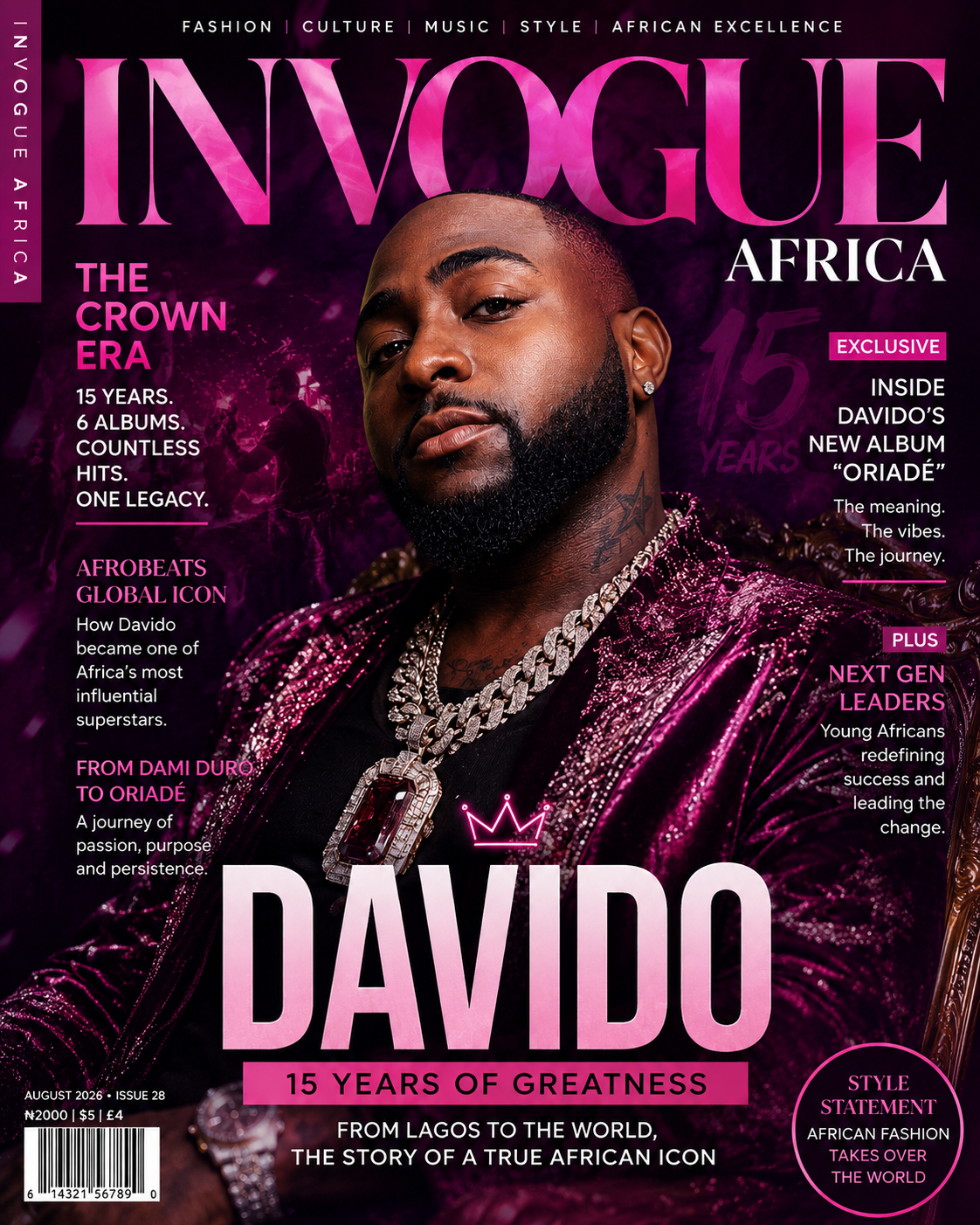 Davido Marks 15 Years in Music and Honestly, It Feels Like We Grew Up With Him
